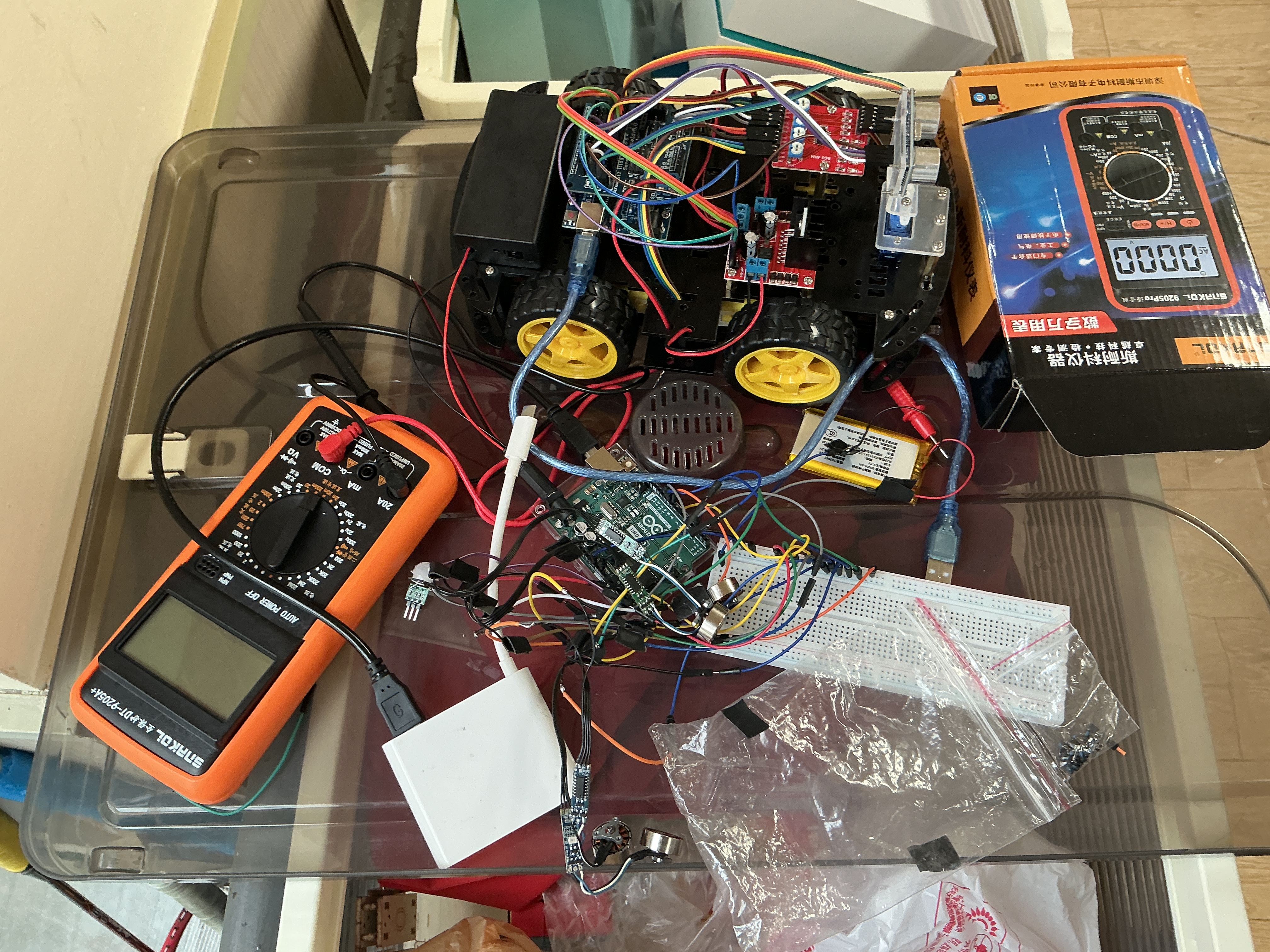 Hardware Multimeter & Voltage Telemetry Testing