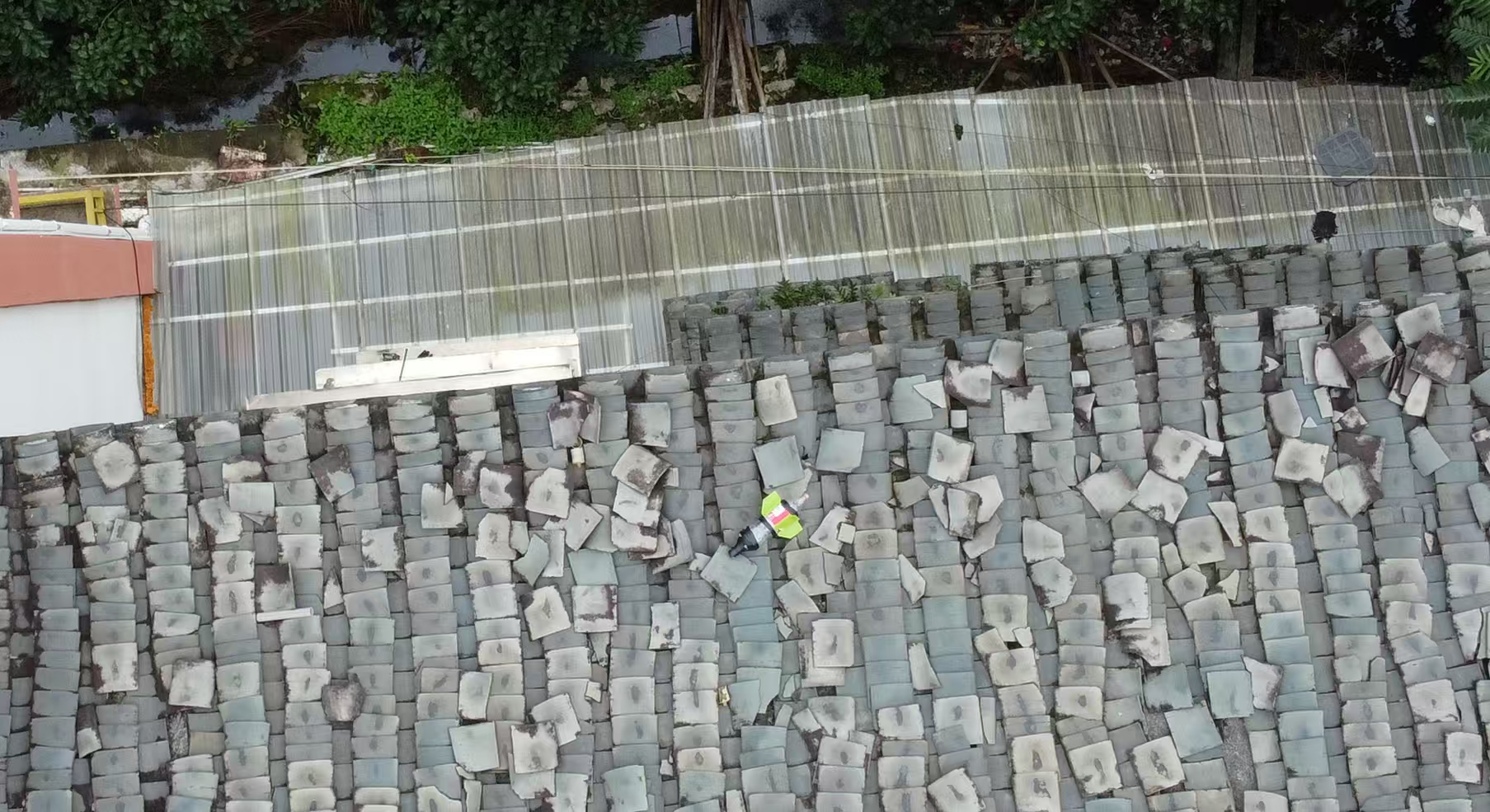 Drone Aerial Roof Recovery